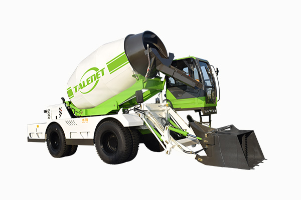 6.5m3 self-loading concrete mixer truck